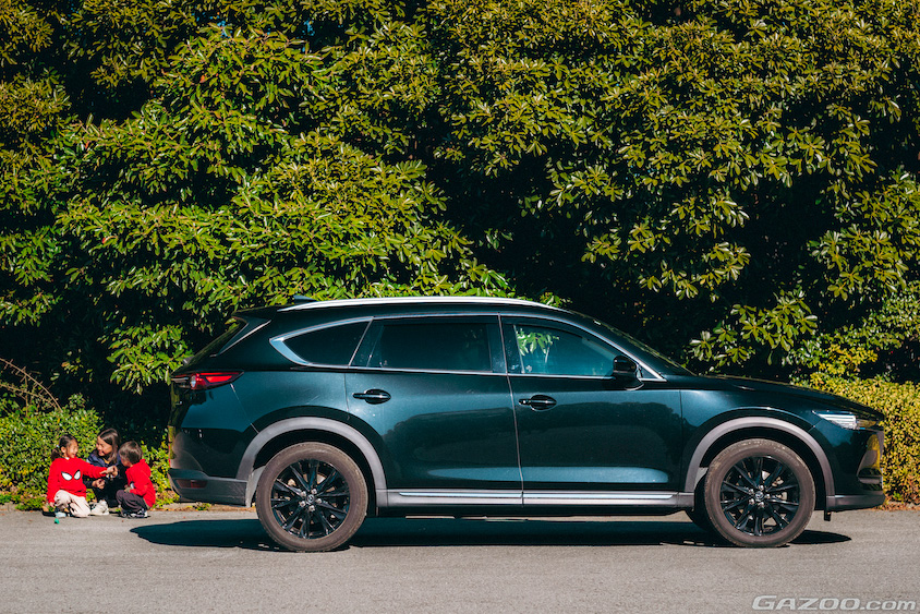 マツダ・CX-8の右サイド