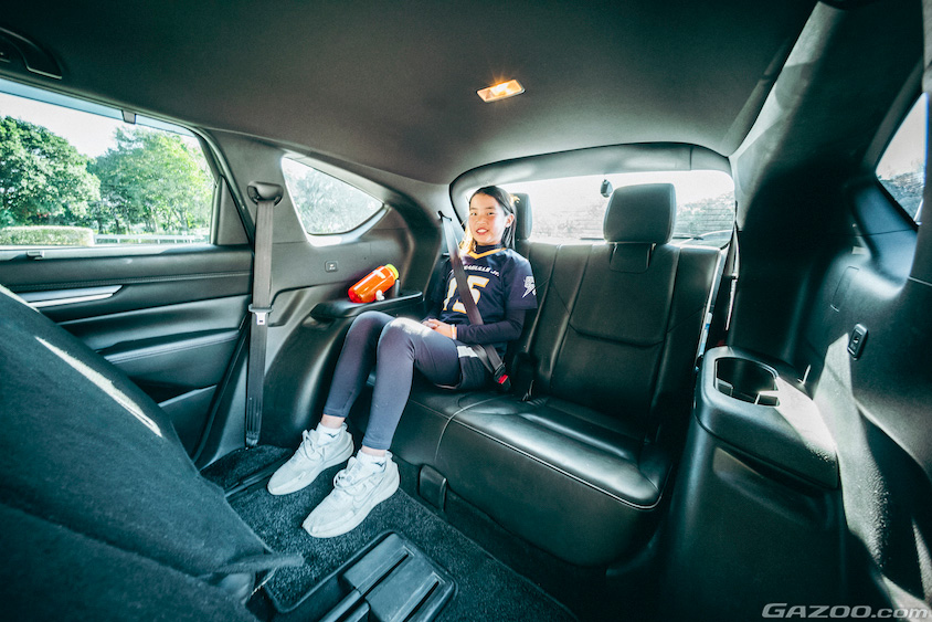 マツダ・CX-8の3列目