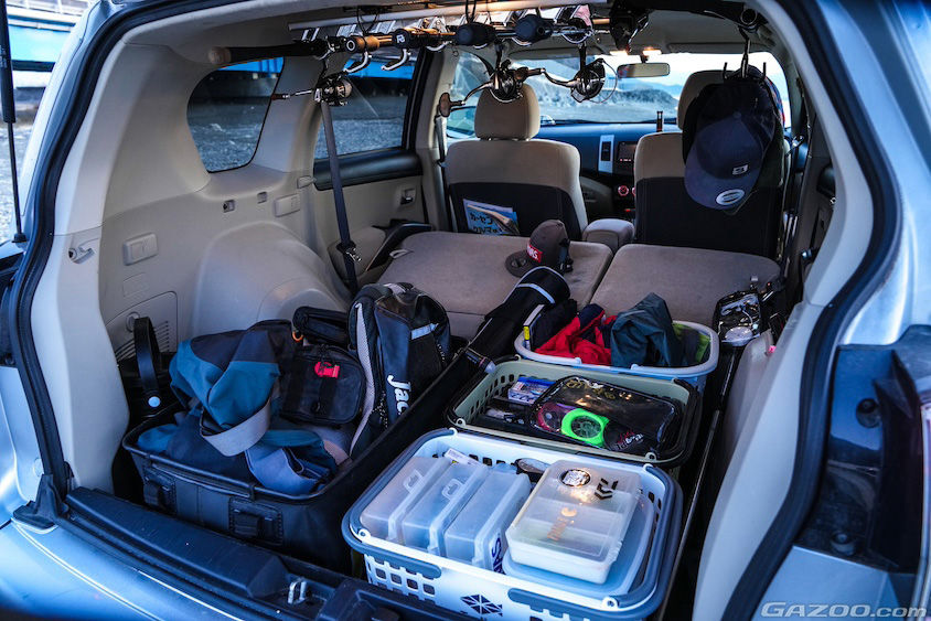 三菱・アウトランダーのラゲッジルーム