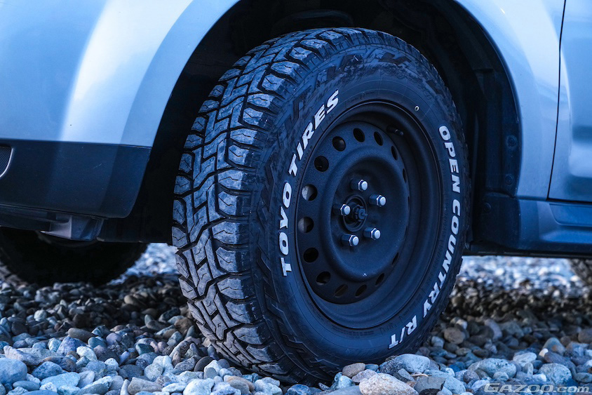 三菱・アウトランダーが履くオープンカントリー