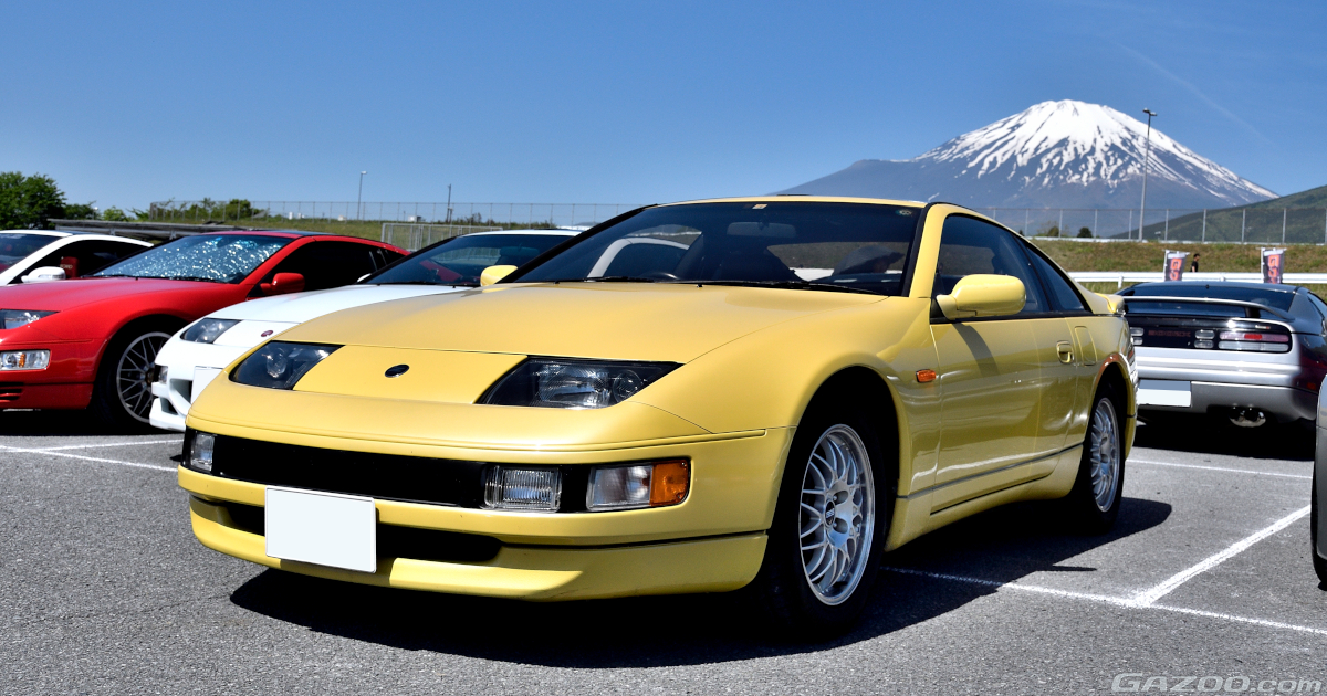北米で見たZ32のイエロー＆2シーターのカッコ良さをそのまま保ち続けて