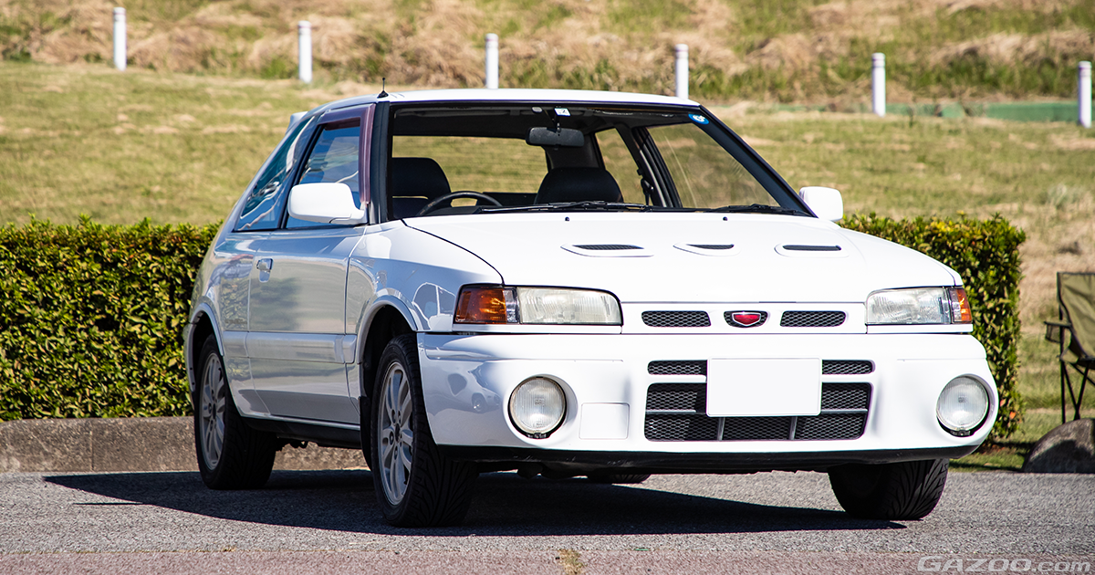 WRCホモロゲモデルのファミリア『GT-R』でスタンプラリーを愉しむ