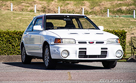 WRCホモロゲモデルのファミリア『GT-R』でスタンプラリーを愉しむ