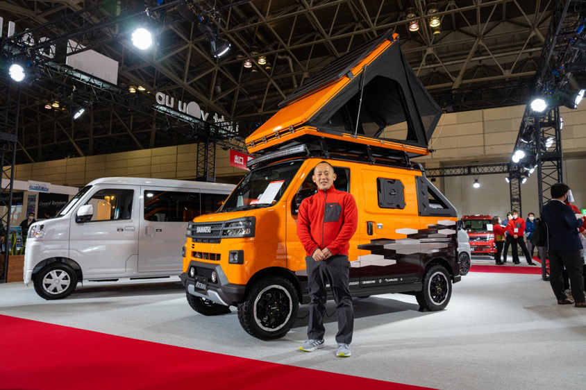 東京オートサロン2022のダイハツブース