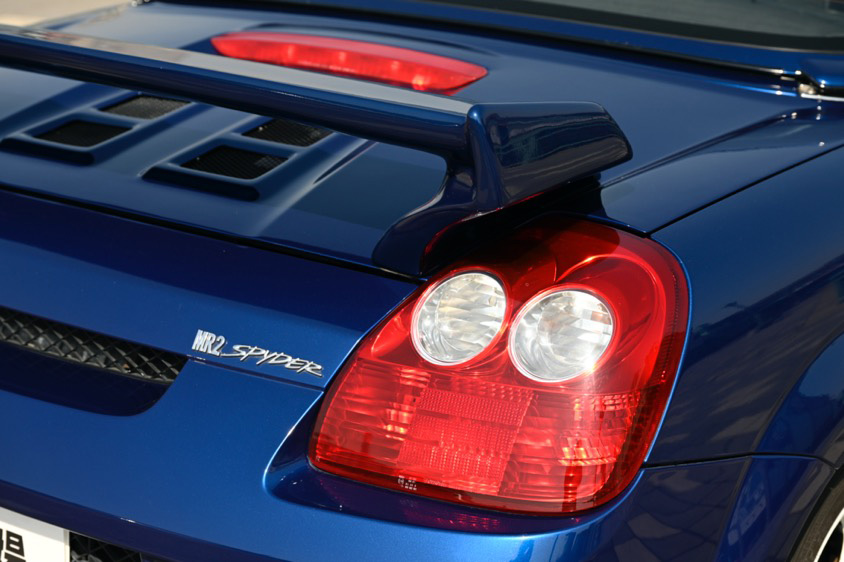 トヨタのMR-Sのリアウイング