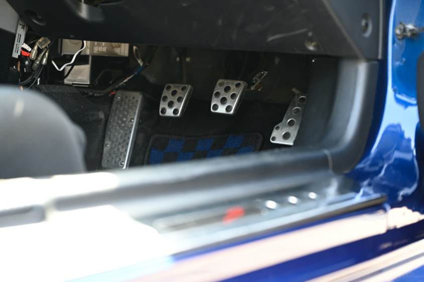 トヨタのMR-Sのペダル