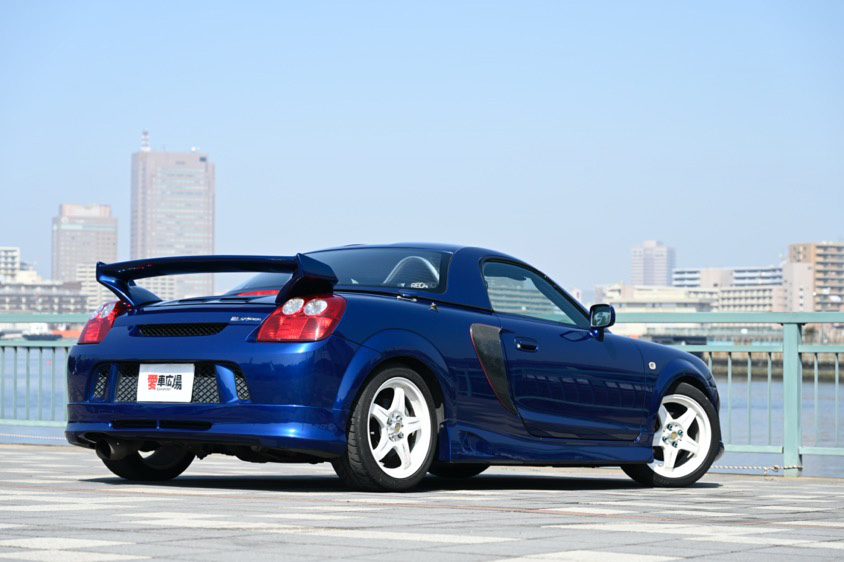 トヨタのMR-Sのリアビュー