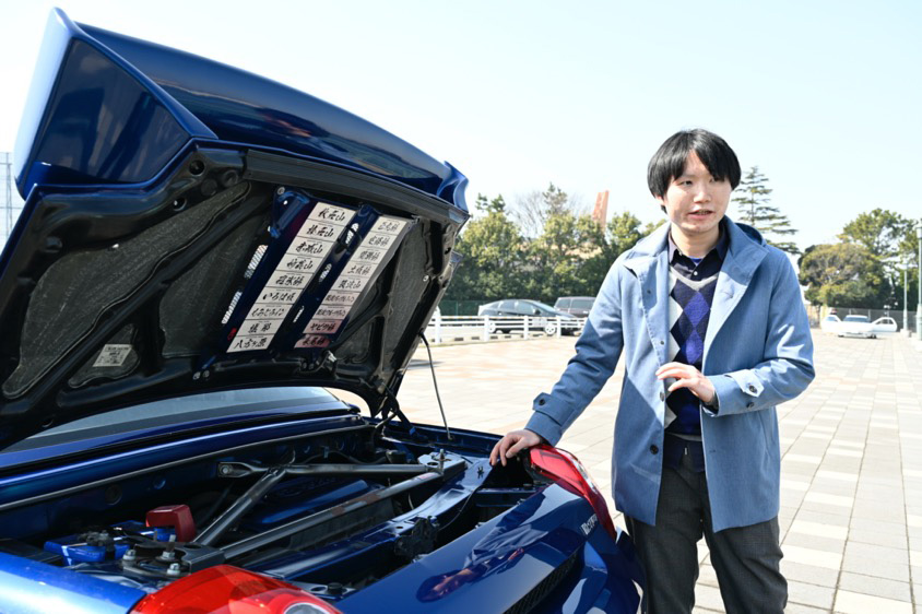 トヨタのMR-Sとオーナーの太田さん