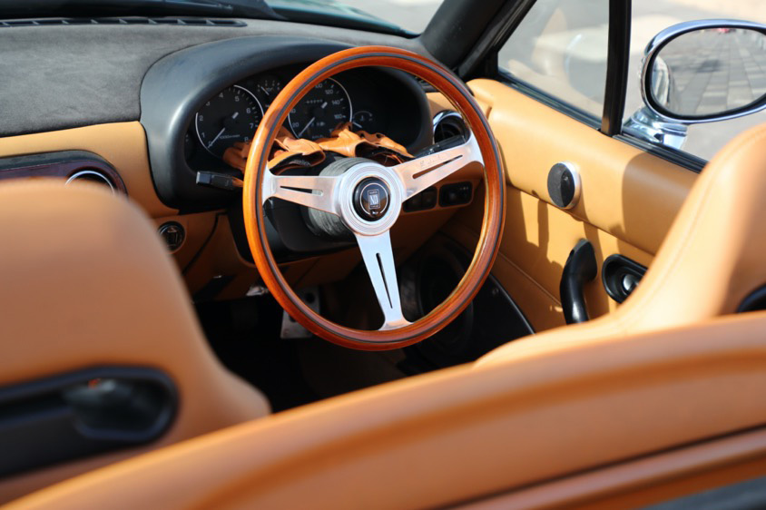 マツダ・NAロードスターのナルディハンドル