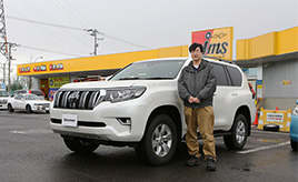 転勤を機に購入したプラドで、目指すは北海道全制覇!