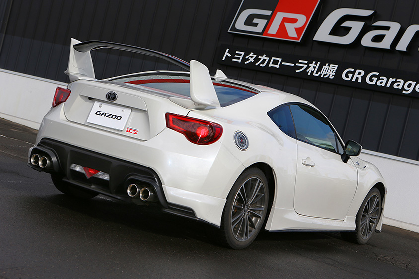 GR Garage札幌厚別通、トヨタ 86、ZN6、GTエアロパッケージ