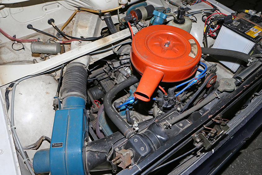 スバル1000(A12)　エンジンルーム