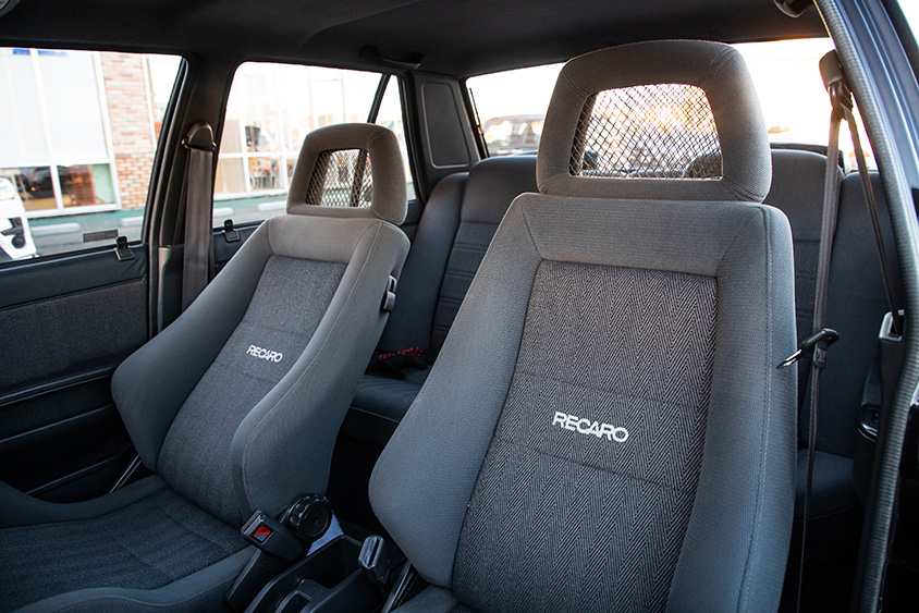 いすゞ・ジェミニ ZZハンドリング・バイ・ロータス フロントシート