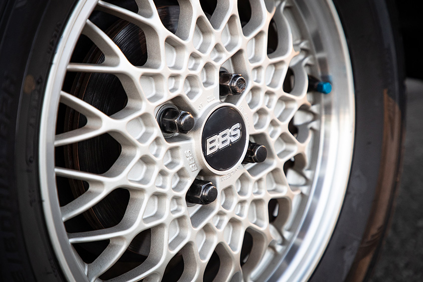 いすゞ・ジェミニ ZZハンドリング・バイ・ロータス BBSホイール