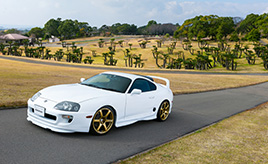 JZエンジンのクルマをこよなく愛する　スープラ(JZA80)