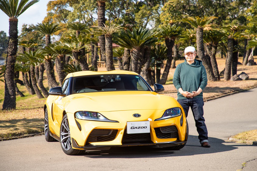 愛車出張取材会　GRスープラ　SZ-R