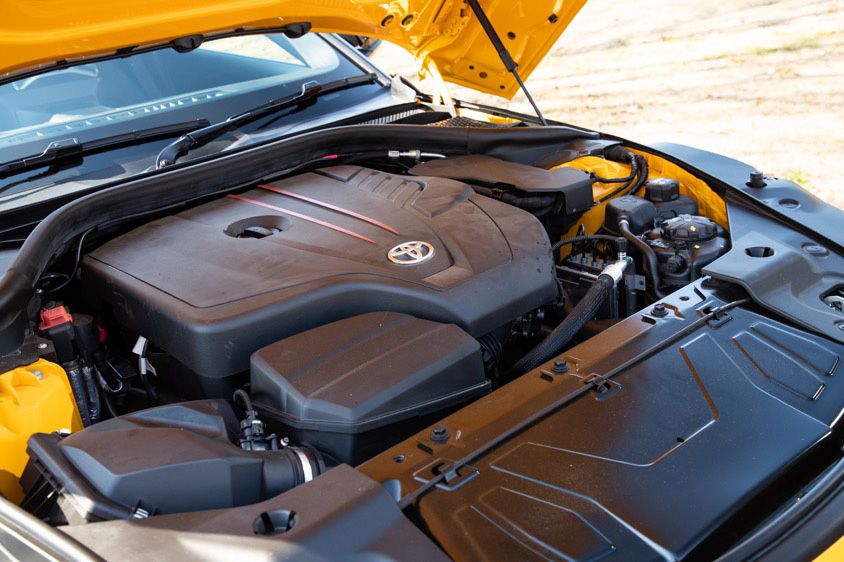 愛車出張取材会　GRスープラ　SZ-R