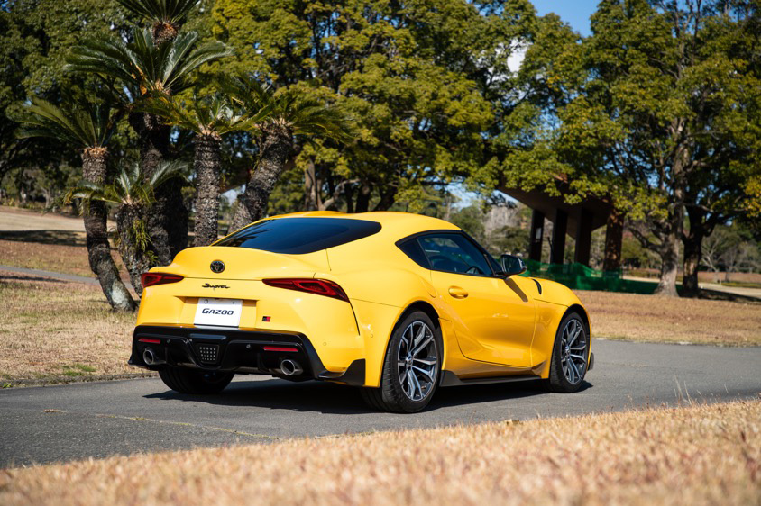 愛車出張取材会　GRスープラ　SZ-R