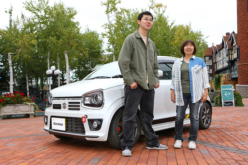 普段乗りからジムカーナまでフル活用 親子の絆を深めるアルトワークス Ha36s 取材地 北海道 トヨタ自動車のクルマ情報サイト Gazoo