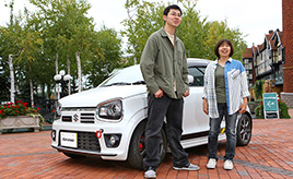 普段乗りからジムカーナまでフル活用！　親子の絆を深めるアルトワークス（HA36S）【取材地：北海道】