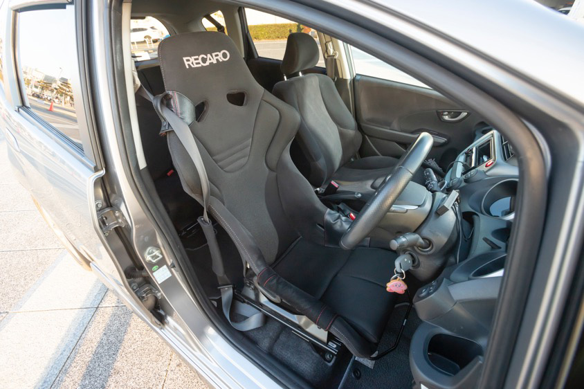 ホンダのフィットRS