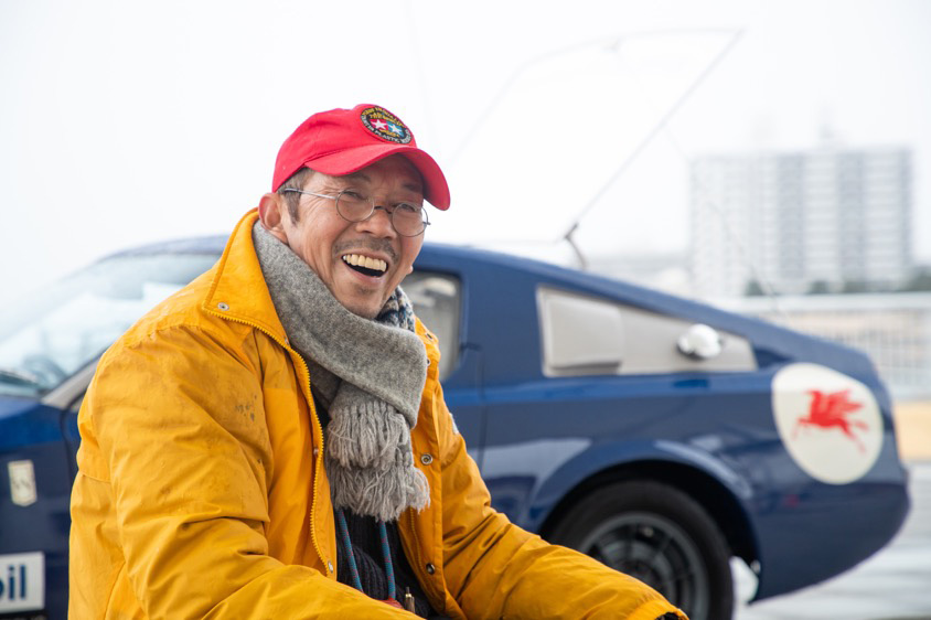 モービル石油のCMイメージカー「フライングペガサス」のオーナーの長岡さん