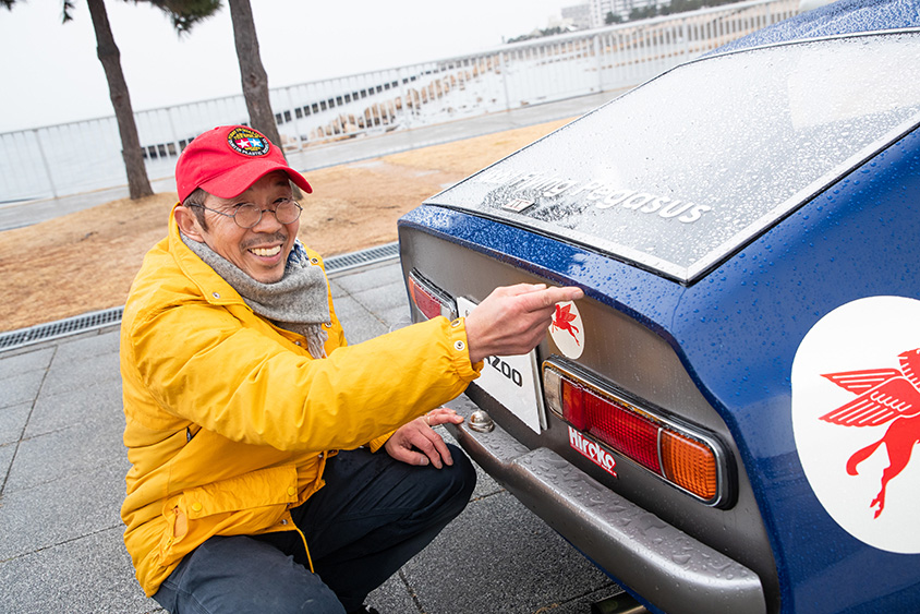 モービル石油のCMイメージカー「フライングペガサス」