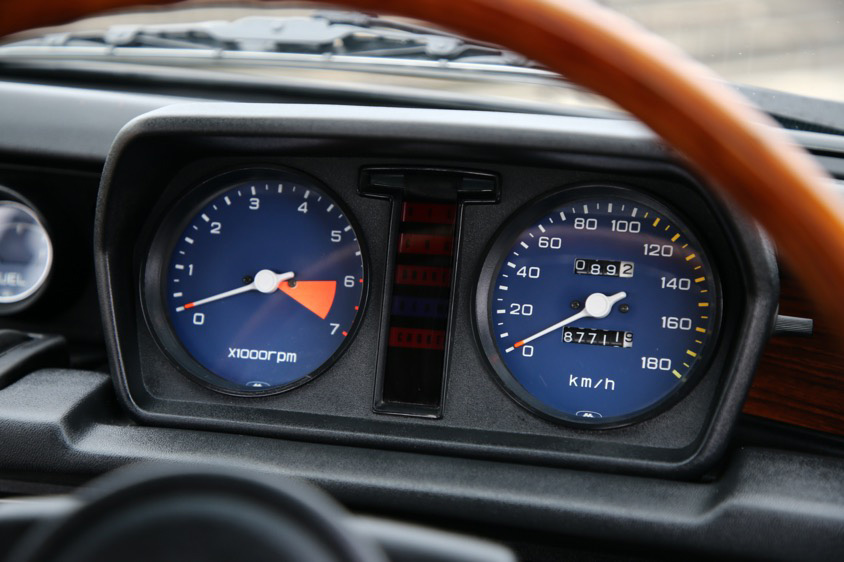 ホンダ・シビックCVCCのメーター