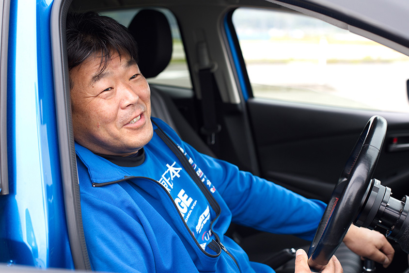 マツダ・デミオ15MBのオーナー坂井さん