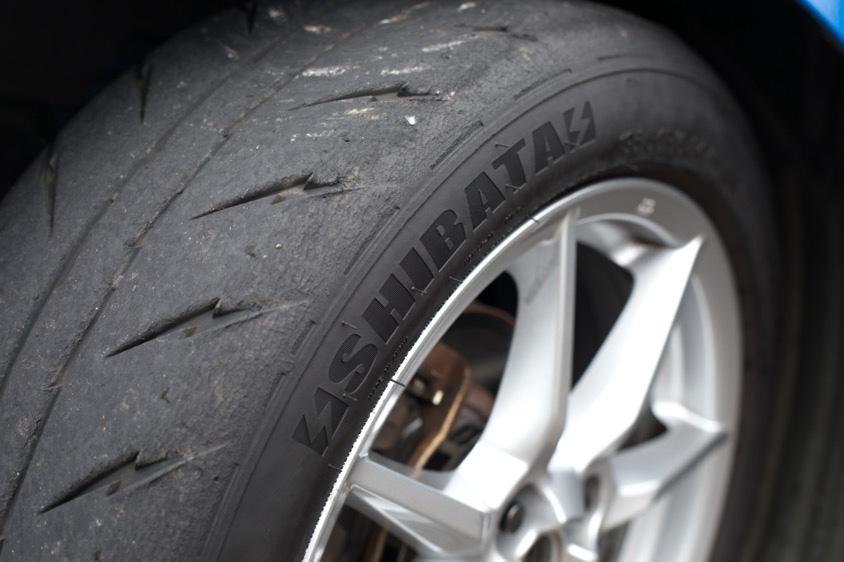 マツダ・デミオ15MBのタイヤ