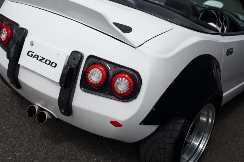 NATS 2020GTのリアオーバーフェンダー