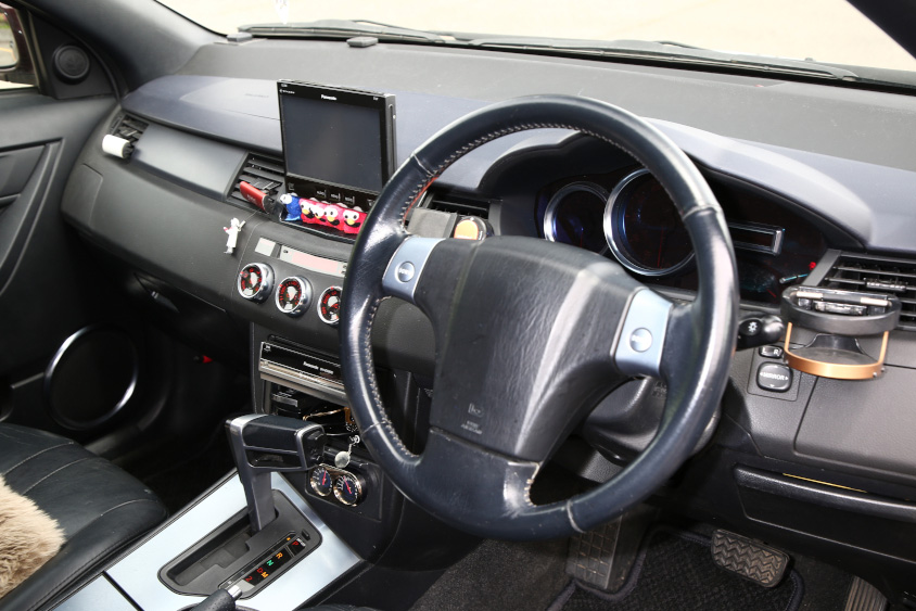 トヨタ・WiLL VSのハンドル、ダッシュボード