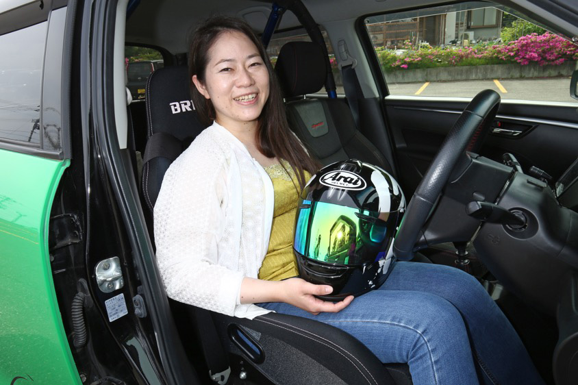 スズキ・スイフトスポーツのオーナーのあさひうみさん