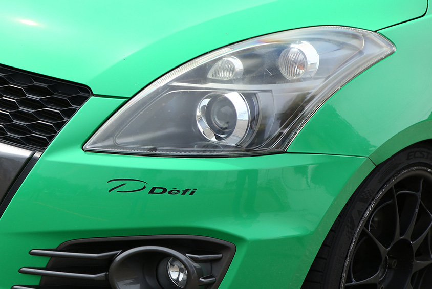 スズキ・スイフトスポーツの左フロント