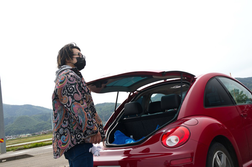 フォルクスワーゲン・ニュービートルのリアハッチ