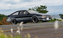 28年50万キロ、AE86はドライブから引っ越しまで、いつも共に走ってる相棒