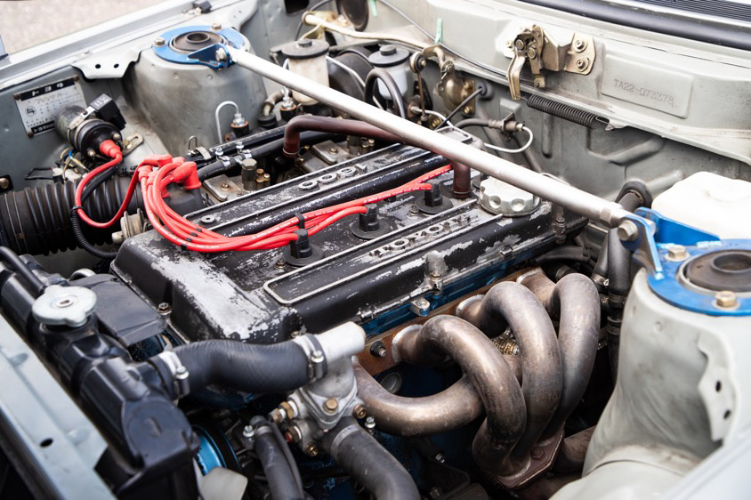 TA22型初代セリカに2T-GEU