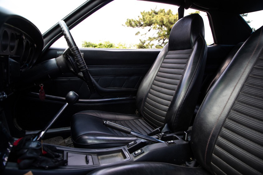 TA22型初代セリカのシート