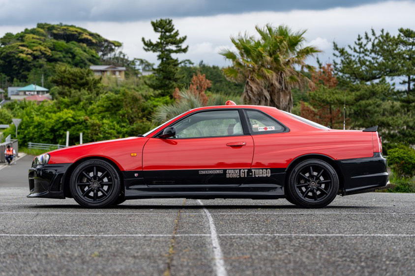 GAZOO愛車出張取材会で取材した1998年式日産 スカイライン 25GTターボ(ER34)