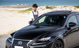 ドリ車を卒業して迎えたレクサスIS、今度はアメリカンカスタムに