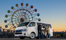 DIYするたびに愛着が増したハイエースで、家族時間を充実させる