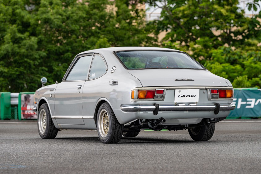 GAZOO出張取材会、トヨタ東京自動車大学校で取材したカローラ2代目のトヨタ・カローラクーペ1400SL(TE25)