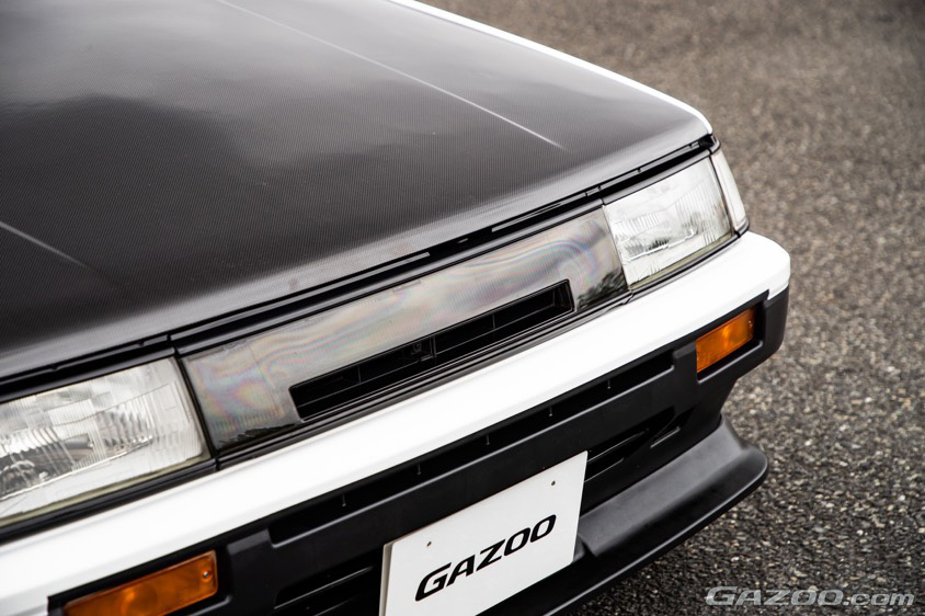 GAZOO愛車取材会東京の会場であるトヨタ東京自動車大学校で取材した1985年式トヨタ・スプリンタートレノGTアペックス(AE86)