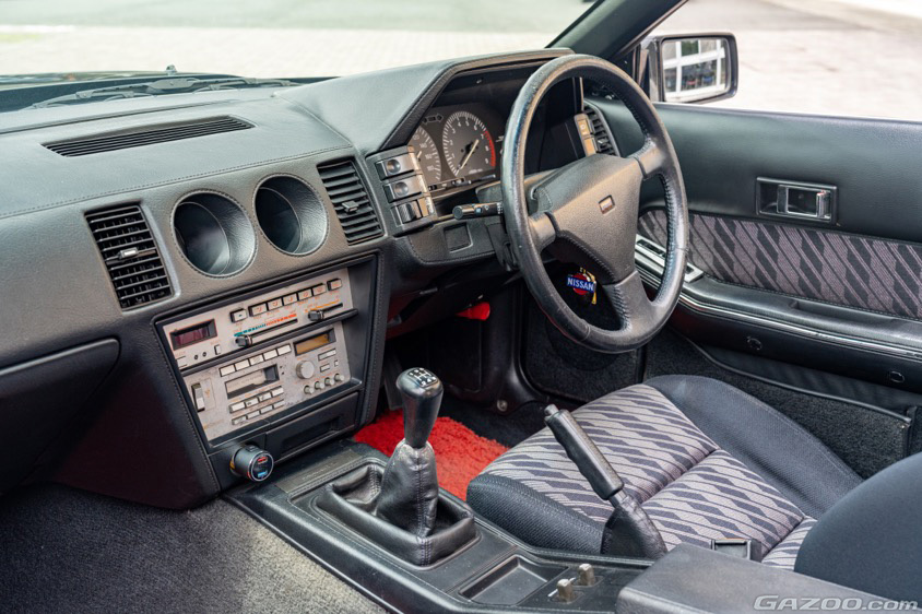 GAZOO愛車取材会東京の会場であるトヨタ東京自動車大学校で取材した1987年式の日産・フェアレディZ 200ZR-Ⅱ(PZ31)の5MT