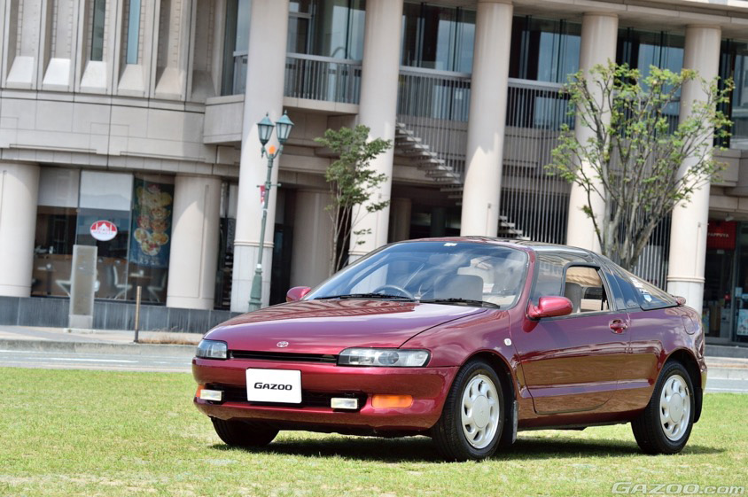 GAZOO愛車取材会の会場で山形駅前の『やまぎん県民ホール イベント広場』で取材したトヨタ セラ