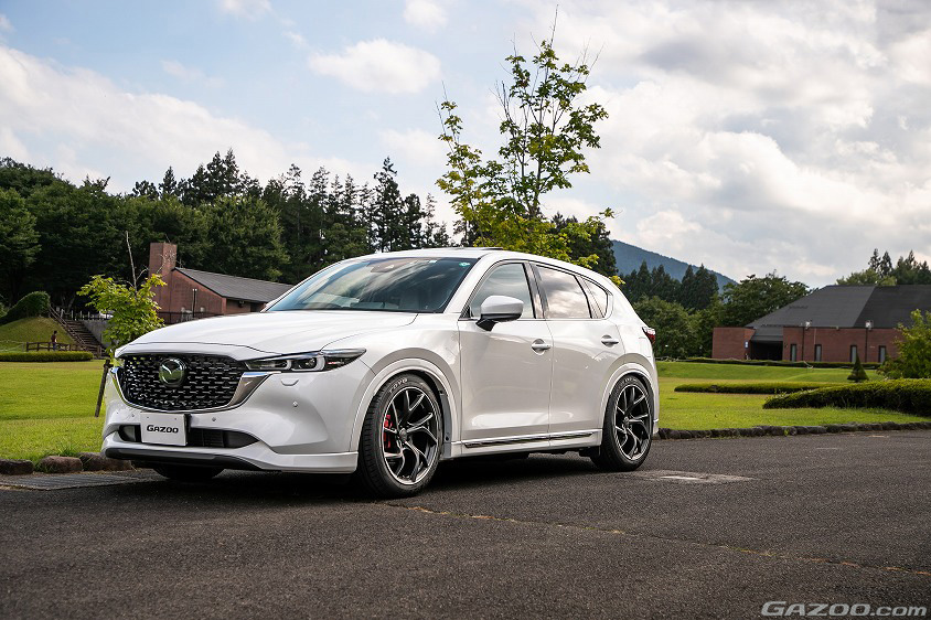 GAZOO愛車取材会の会場である福島県福島市四季の里で取材したマツダ・CX-5(KF2P型)