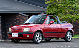 大震災を機に福島へと移住したオーナーとマーチカブリオレの物語り