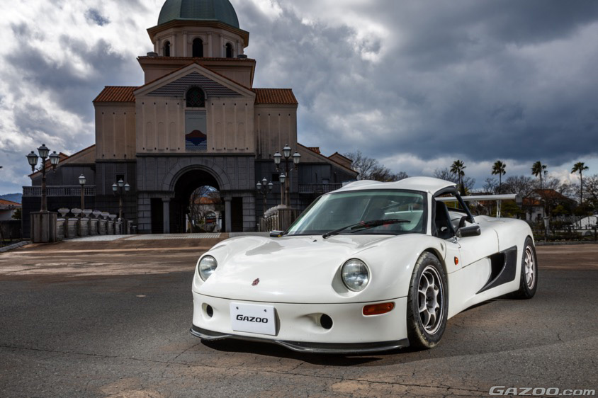 GAZOO愛車取材会の会場である呉ポートピアパークで取材したトミーカイラZZ