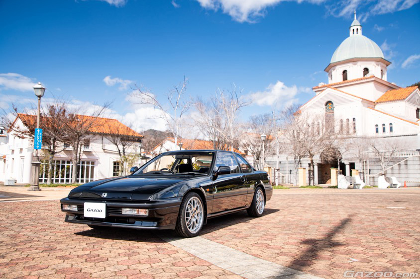 GAZOO愛車取材会の会場である呉ポートピアパークで取材したホンダ・プレリュード