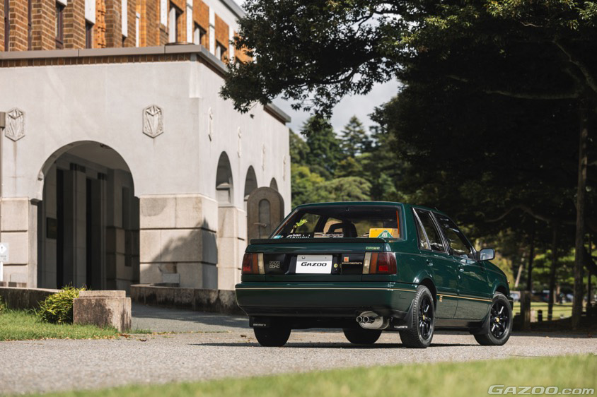 GAZOO愛車取材会の会場であり石川県政記念 しいのき迎賓館で取材した1988年式ジェミニZZ『ハンドリングbyロータス』SE(JT190)